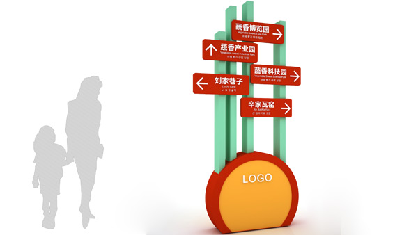 彭州蔬香大道導(dǎo)視設(shè)計