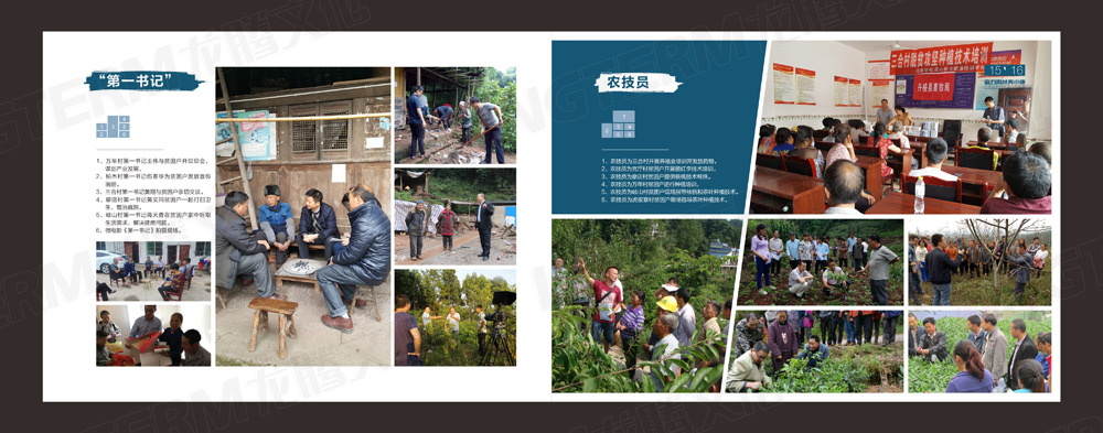 丹棱縣脫貧攻堅(jiān)工作紀(jì)實(shí)畫冊設(shè)計(jì)