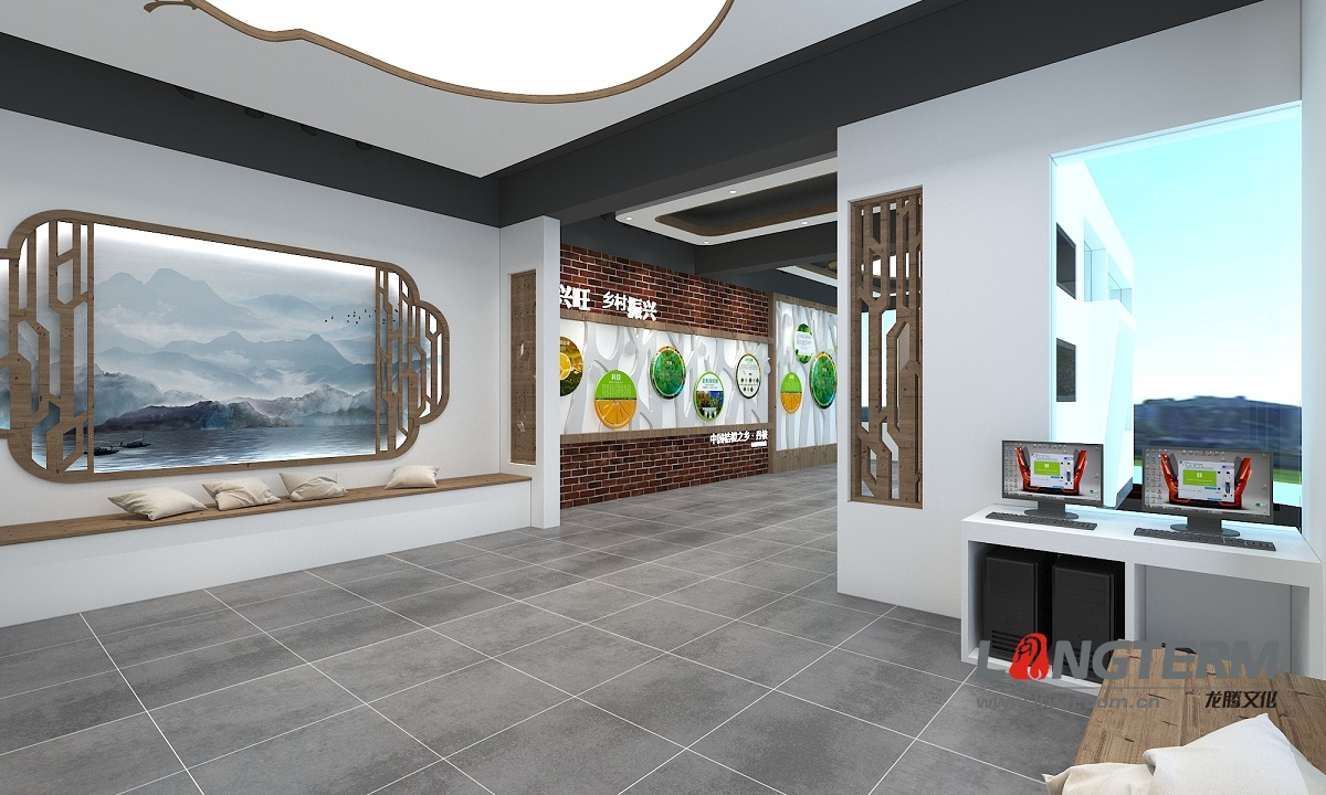 產(chǎn)業(yè)興旺展廳設計施工