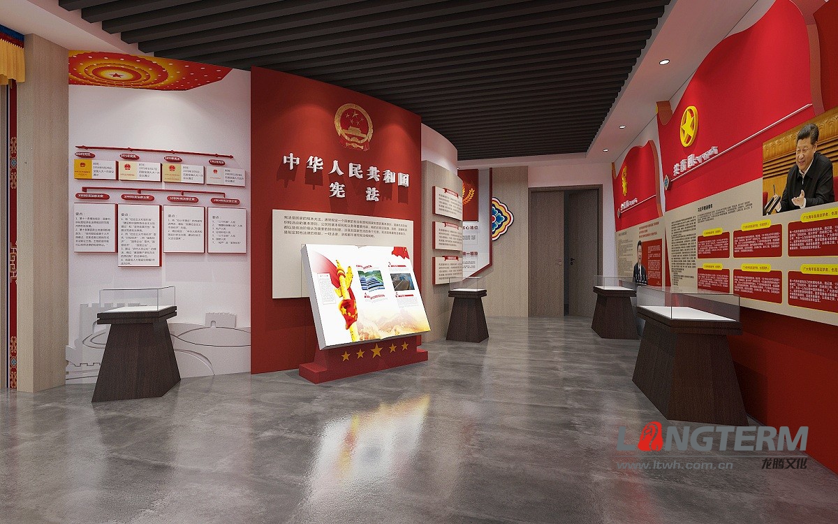 紅色德格展廳設(shè)計裝修