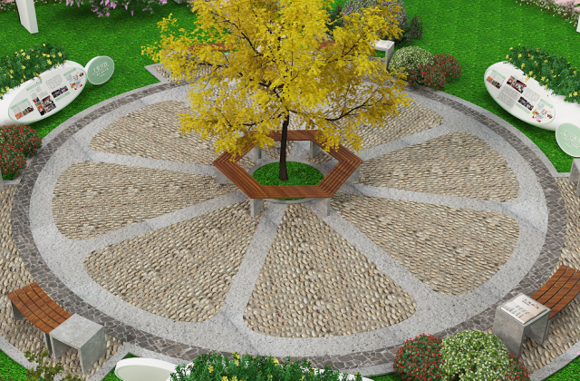 鄉(xiāng)風(fēng)文明廣場(chǎng)文化建設(shè)