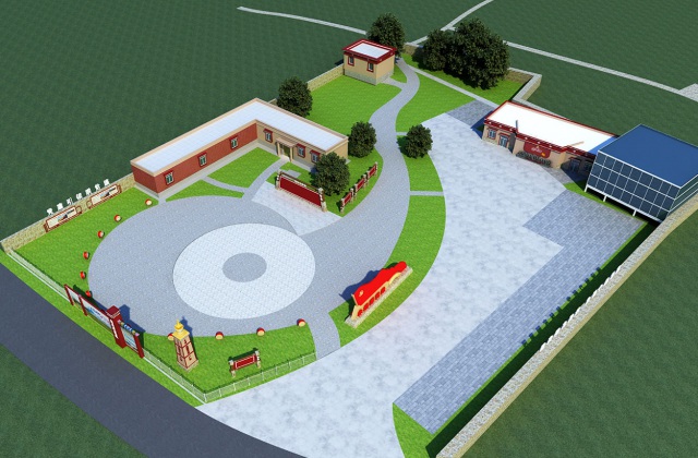 新龍縣吉祥●黨建文化主題廣場設(shè)計