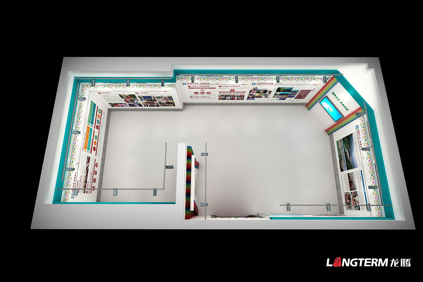 汶川三江黨建引領(lǐng)鄉(xiāng)村振興成果展廳設計_農(nóng)業(yè)農(nóng)村局治理有效展示廳策劃